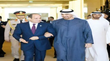 قمة ثنائية مصرية إماراتية في أبوظبي لتعزيز التعاون في المجالات الاقتصادية والاستثمارية