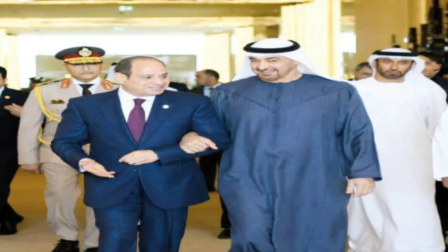 قمة ثنائية مصرية إماراتية في أبوظبي لتعزيز التعاون في المجالات الاقتصادية والاستثمارية قمة ثنائية مصرية إماراتية في أبوظبي لتعزيز التعاون في المجالات الاقتصادية والاستثمارية