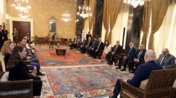 لقاءات في قصر بعبدا: الرئيس عون يؤكد أن هدفنا الأساسي هو مصلحة الوطن