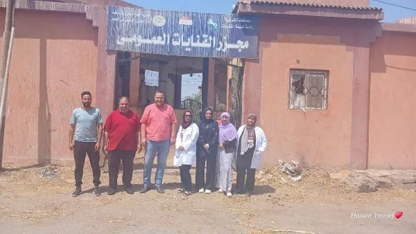 قبل عيد الأضحى: مفتشون من البيطرة في الشرقية يزورون مجزر القنايات ومتاجر بيع اللحوم قبل عيد الأضحى: مفتشون من البيطرة في الشرقية يزورون مجزر القنايات ومتاجر بيع اللحوم