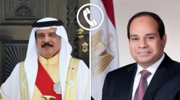 الرئيس السيسي receives congratulatory calls from the King of Bahrain and the President of Iran on the occasion of Eid al-Adha, emphasizing the importance of regional stability.