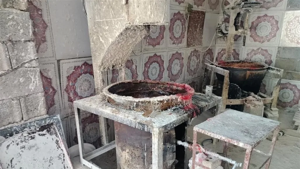 مناظر غير مقبولة من مصنع حلويات في ديالى