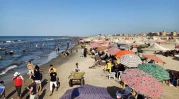 جمصة تستعد لاستقبال الزوار في عيد الأضحى بـ120 منقذًا جاهزًا للخدمة
