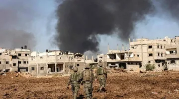 القسام وسرايا القدس يعلنان استهداف قوات الاحتلال وجرافة في غزة بقذائف الهاون.