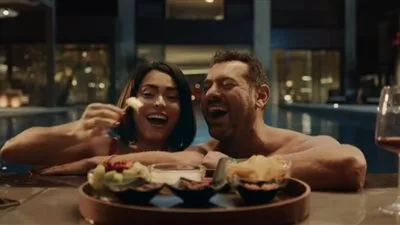 عمرو يوسف وأسماء جلال يعلنان عن البرومو التشويقي لفيلم “السلم والتعبان 2”