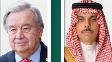 وزير الخارجية يبحث مع الأمين العام للأمم المتحدة الاستعدادات لمؤتمر دولي لحل القضية الفلسطينية