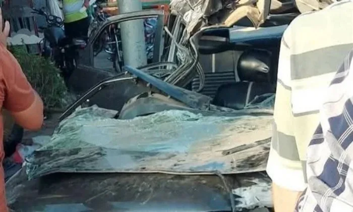 وفاة شخص وإصابة أربعة آخرين في حادث سير بالمنوفية وفاة شخص وإصابة أربعة آخرين في حادث سير بالمنوفية
