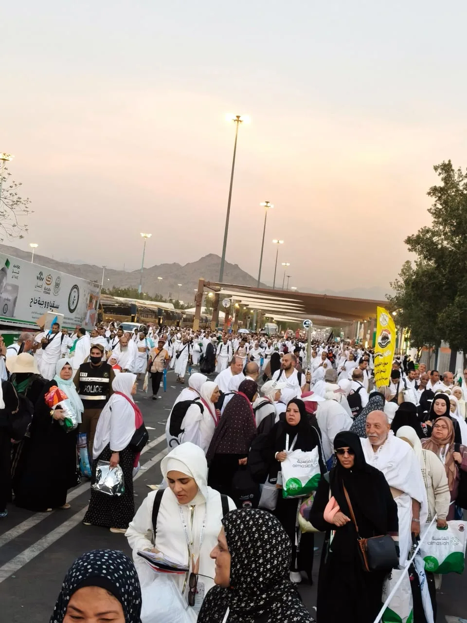 غرفة السياحة: انسيابية حركة الحجاج نحو مزدلفة