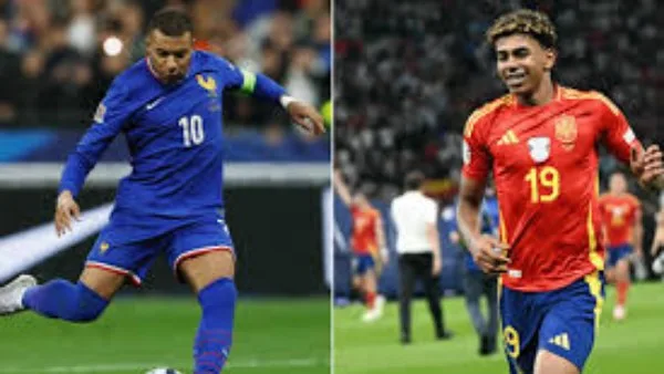 معركة الأبطال: يامال يواجه مبابي وديمبلي في نصف نهائي مثير بدوري الأمم الأوروبية معركة الأبطال: يامال يواجه مبابي وديمبلي في نصف نهائي مثير بدوري الأمم الأوروبية