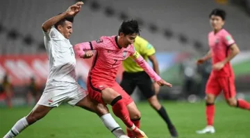 بث مباراة العراق وكوريا الجنوبية على قناة الكأس 6 HD
