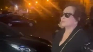الحزن يخيّم على لبلبة في جنازة سميحة أيوب