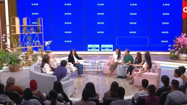 ضحكات ومغامرات موسيقية.. نشاط ترفيهي مع نجوم الإعلام في برنامج معكم مع منى الشاذلي ضحكات ومغامرات موسيقية.. نشاط ترفيهي مع نجوم الإعلام في برنامج معكم مع منى الشاذلي