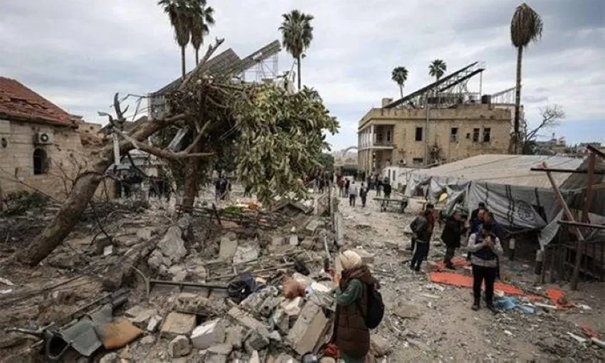 الجيش الإسرائيلي يعلن استهدافه لـ “المستشفى المعمداني” في غزة الجيش الإسرائيلي يعلن استهدافه لـ “المستشفى المعمداني” في غزة