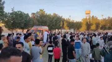 تجمع المواطنين لأداء صلاة عيد الأضحى في الوادي الجديد