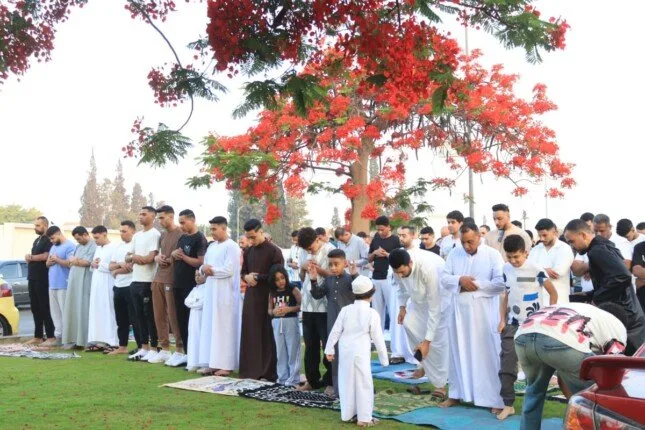 آلاف من السكان في الإسماعيلية شاركوا في صلاة عيد الأضحى المبارك آلاف من السكان في الإسماعيلية شاركوا في صلاة عيد الأضحى المبارك