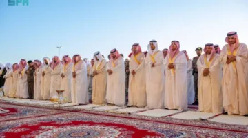 أمير ونائب أمير منطقة القصيم يشاركان في صلاة عيد الأضحى