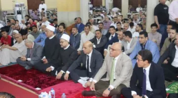 محافظ القليوبية يتذكر عيد الأضحى في مسجد ناصر بمدينة بنها