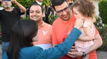 محافظ البحيرة يشارك المواطنين احتفالات عيد الأضحى المبارك