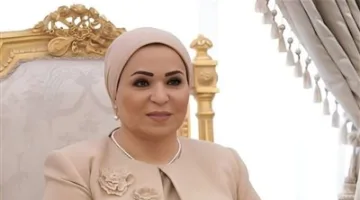 السيدة انتصار السيسي تقدم التهاني للشعب المصري وللأمتين العربية والإسلامية بمناسبة عيد الأضحى المبارك.