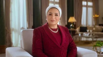 السيدة انتصار السيسي تقدم التهاني للأمتين العربية والإسلامية بمناسبة عيد الأضحى