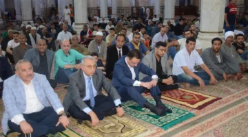 محافظ الغربية يشارك في صلاة الجمعة بمسجد السيد البدوي