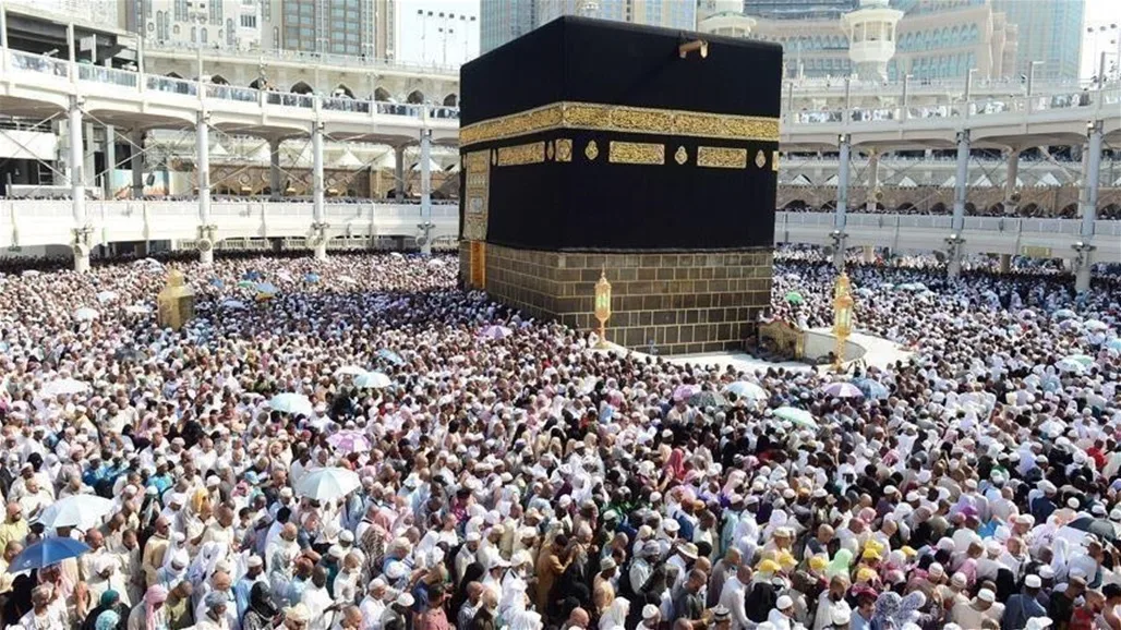 حجاج العراق ينجزون رمي جمرة العقبة الكبرى حجاج العراق ينجزون رمي جمرة العقبة الكبرى
