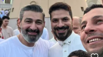 بالصور.. ياسر جلال يشارك مصطفى أبو سريع احتفالات عيد الأضحى