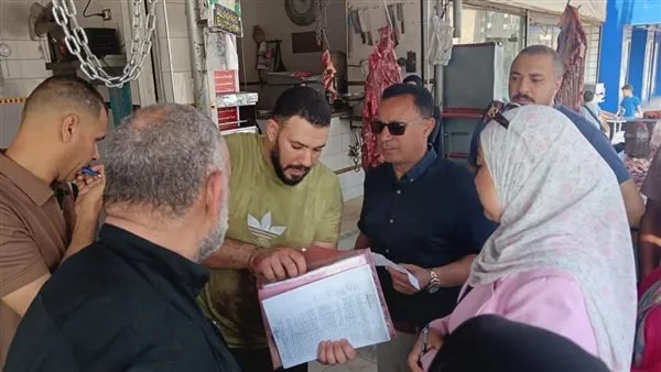 عمليات تفتيشية على مراكز الذبح ومتاجر اللحوم في الإسماعيلية (صور) عمليات تفتيشية على مراكز الذبح ومتاجر اللحوم في الإسماعيلية (صور)