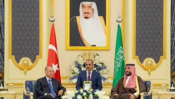 الرئيس التركي يثني على إدارة الحج خلال مكالمة مع ولي العهد السعودي
