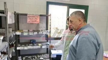 وكيل وزارة الصحة في كفر الشيخ يزور الوحدات الصحية في شابة والعجوزين