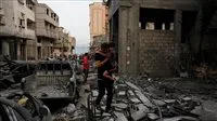 استشهاد 35 فلسطينياً نتيجة القصف الإسرائيلي على غزة في اليوم الأول من العيد