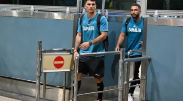 زيزو يصل مطار القاهرة متوجهاً إلى أمريكا للمشاركة في كأس العالم للأندية