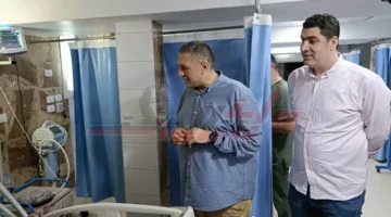 وكيل وزارة الصحة في كفر الشيخ يزور المستشفى العام بالمدينة