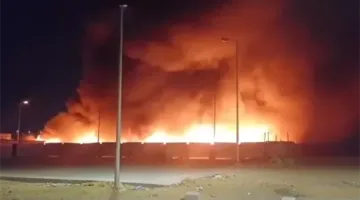 قرارات حديثة من النيابة بشأن حريق أسواق الخير في مدينة الشروق