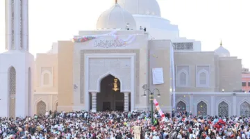 في أجواء من الروحانية.. وزارة الأوقاف تقيم صلاة عيد الأضحى في مسجد العلي العظيم