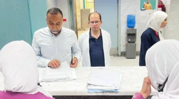 جولة ميدانية في مستشفى الغردقة العام في اليوم الأول من عيد الأضحى المبارك
