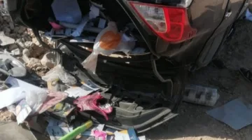 في اليوم الثاني للعيد.. انقلاب سيارة خاصة بأكملها على الطريق ومصرع طالب جراء تصادم وحريق كبير | ما الذي جرى؟
