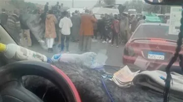 ثمانية مصابين في انقلاب ميكروباص على طريق أسيوط الغربي