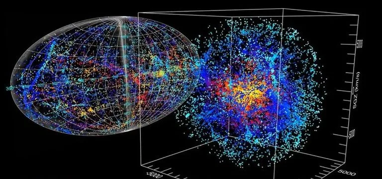 اكتشاف أضخم خريطة للكون تمتد على مدار 13 مليار سنة اكتشاف أضخم خريطة للكون تمتد على مدار 13 مليار سنة