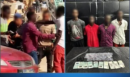 إلقاء القبض على 4 أجانب بتهمة تهريب المخدرات في مدينة نصر إلقاء القبض على 4 أجانب بتهمة تهريب المخدرات في مدينة نصر
