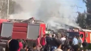 مكافحة حريق صغير في مطبخ كنيسة العذراء بإسنا دون وقوع إصابات