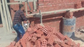 التصدي لمخالفات البناء في أحياء محافظة القاهرة خلال عطلة العيد