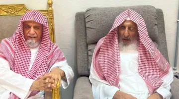 المفتي العام للمملكة يلتقي الشيخ صالح بن حميد