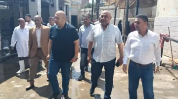 نائب محافظ الجيزة يقوم بجولة في مستشفى إمبابة العام لمراقبة سير العمل.