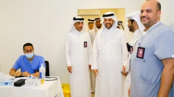 وزير الصحة يتفقد الوحدة الطبية في بعثة الحج القطرية ويتأكد من صحة حجاج البلاد