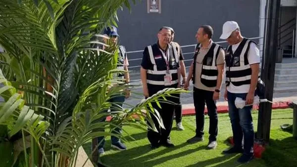 بعثة الحج السياحي تراقب حالة الحجاج في منى بعثة الحج السياحي تراقب حالة الحجاج في منى