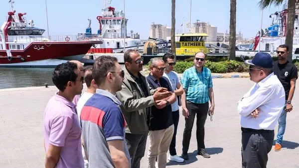 في عيد الأضحى.. رئيس ميناء دمياط يثني على أداء العاملين وكفاءة التشغيل في عيد الأضحى.. رئيس ميناء دمياط يثني على أداء العاملين وكفاءة التشغيل