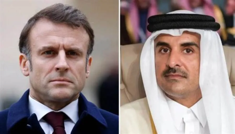 أمير قطر والرئيس الفرنسي يتناولان عبر الهاتف مستجدات الوضع في غزة أمير قطر والرئيس الفرنسي يتناولان عبر الهاتف مستجدات الوضع في غزة