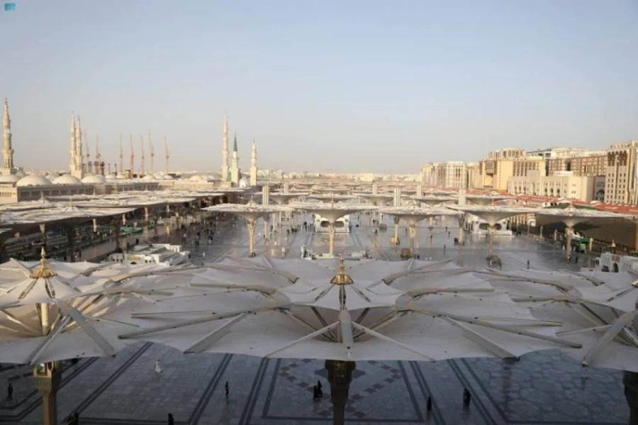 المدينة المنورة تتحضر لاستقبال أول دفعات الحجاج المتعجلين غدًا المدينة المنورة تتحضر لاستقبال أول دفعات الحجاج المتعجلين غدًا