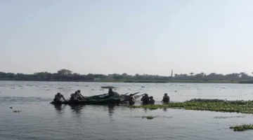 استخراج جثمان طفل غرق في ترعة الباجوري بمحافظة المنوفية